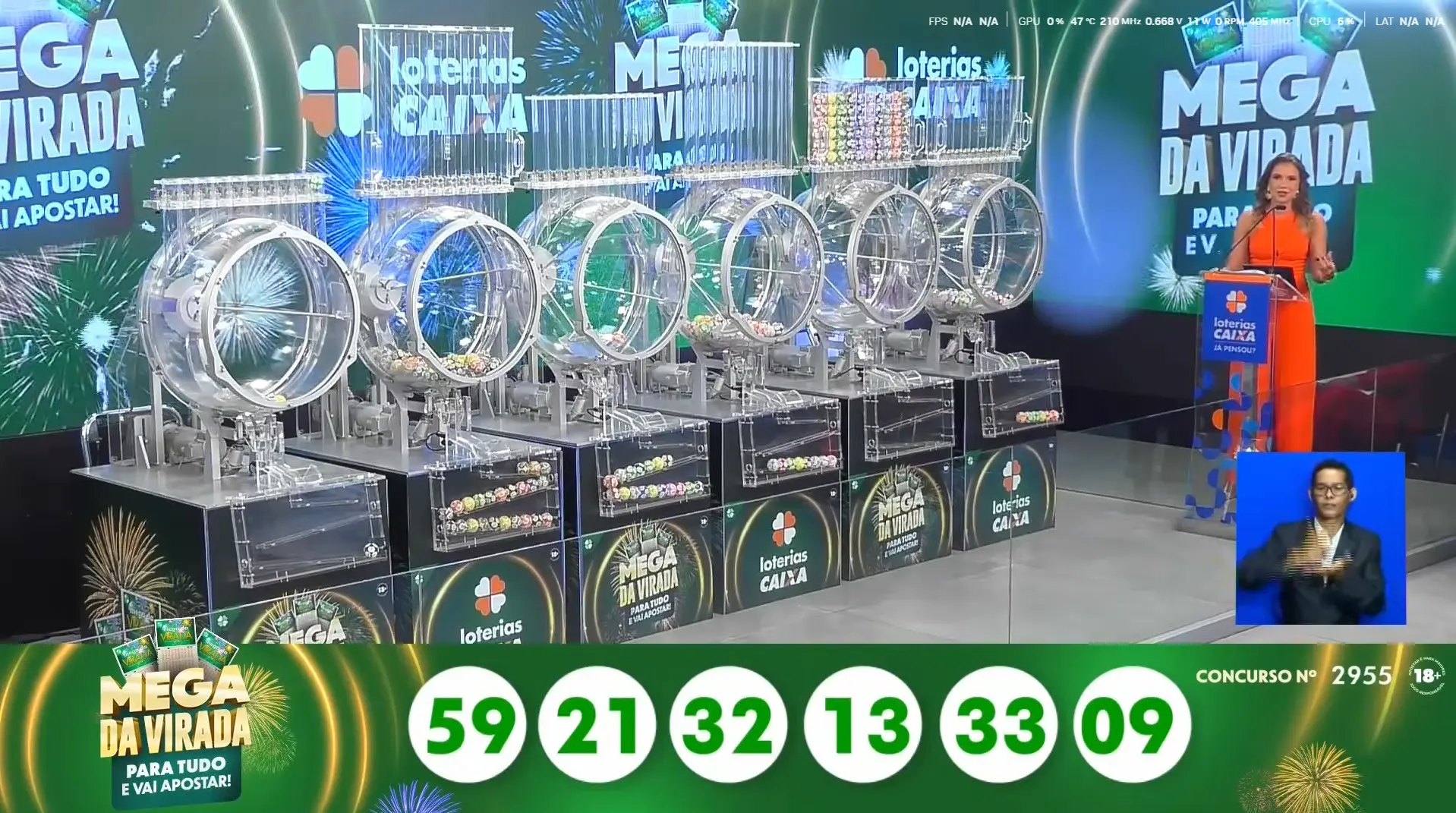 seis apostas dividem prêmio recorde