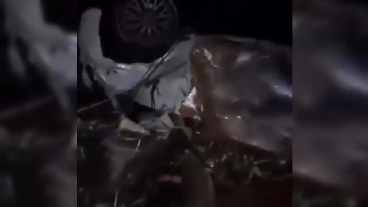 Acidente entre caminhão e carro na GO-330 deixa um morto em Goiás; vídeo