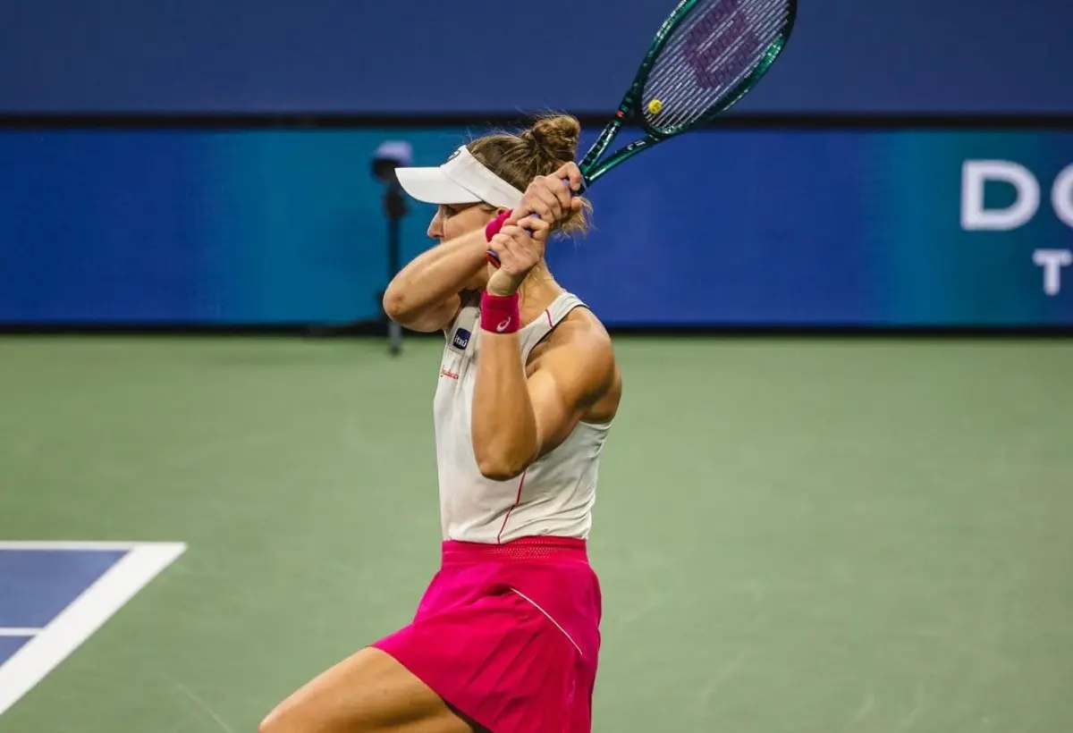 Bia Haddad leva pneu, vence apenas um game e perde para indonésia na primeira rodada do WTA 1000 de Doha