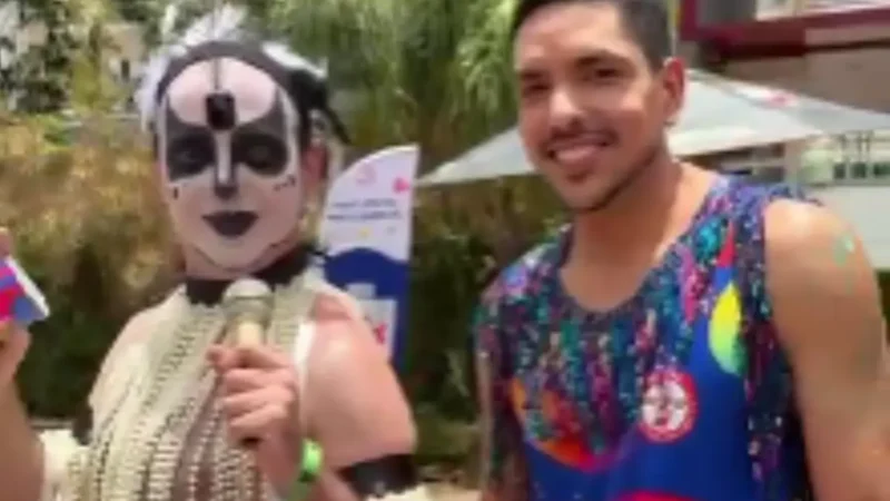 Carnaval dos Amigos em Goiânia: folião explica homenagem a Ney Matogrosso