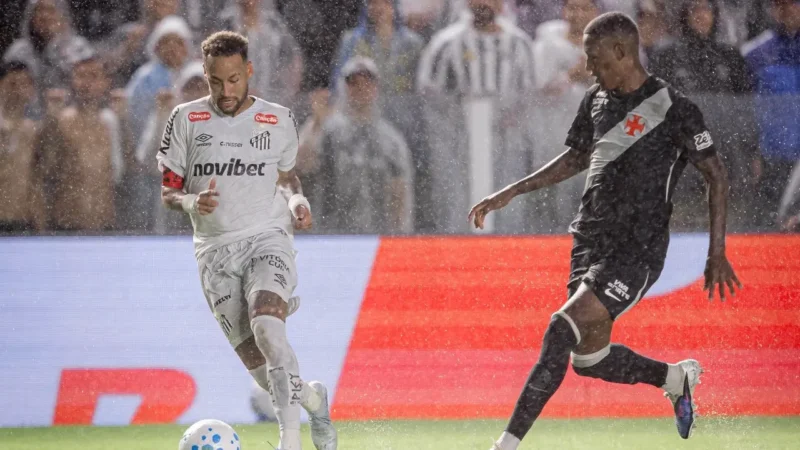 Com brilho de Neymar, Santos supera o Vasco na Vila