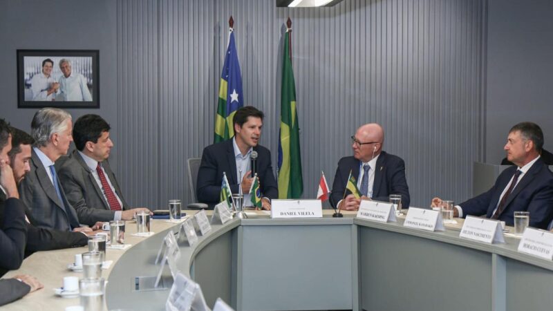 Daniel Vilela firma acordos estratégicos com o Canadá para Goiás
