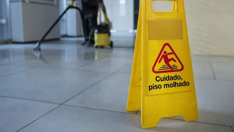 Empresa de Rio Verde não é responsável por queda de funcionária em piso escorregadio, diz TRT