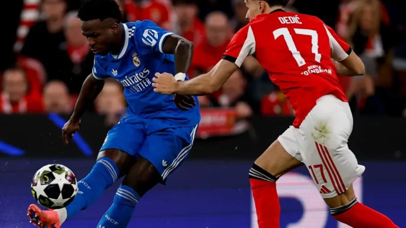 ‘Fiquei chocado e triste’, diz presidente da Fifa sobre caso de racismo contra Vini Jr. em Real Madrid x Benfica