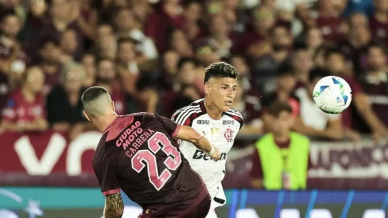 Flamengo é superado pelo Lanús e decide Recopa no Maracanã
