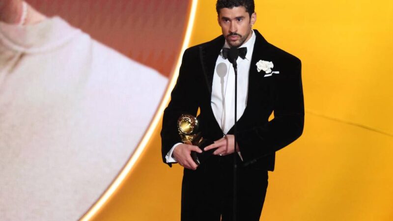 “Fora ICE”: O protesto de Bad Bunny no Grammy 2026