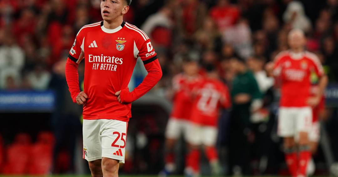 UEFA suspende provisoriamente Prestianni, do Benfica, acusado de racismo por Vini Jr.