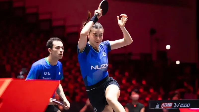 Hugo Calderano e Bruna Takahashi avançam à final do Mundial de Tênis de Mesa