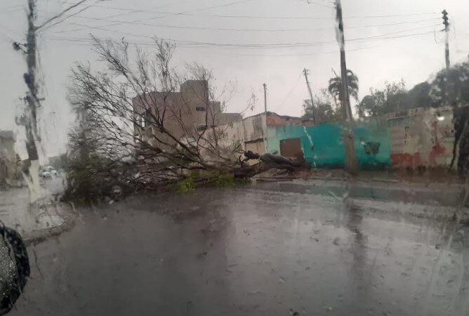 Instabilidade em Goiás prevê chuvas intensas e ventos fortes
