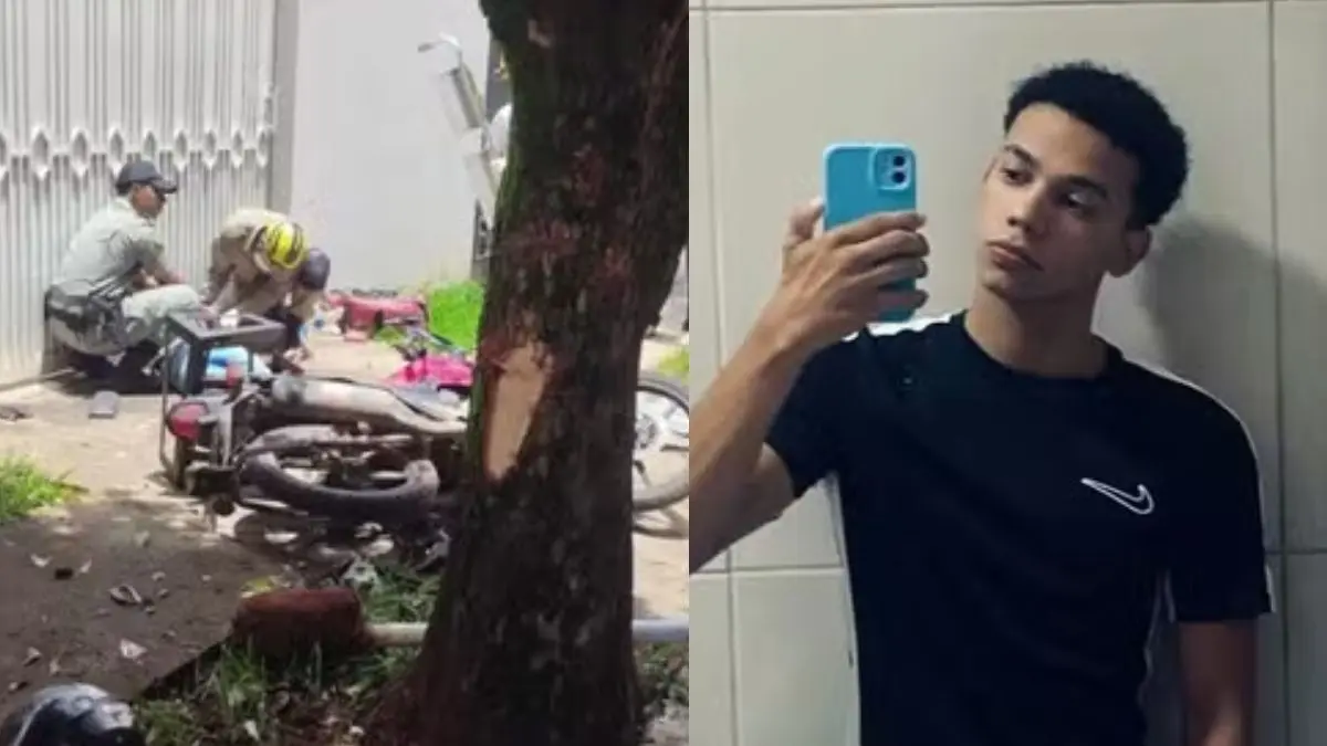 Jovem morre após perder controle de motocicleta e colidir contra árvore, em Goianésia