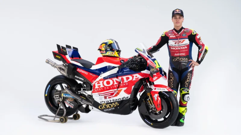 LCR Honda apresenta moto de Diogo Moreira para temporada 2026 da MotoGP