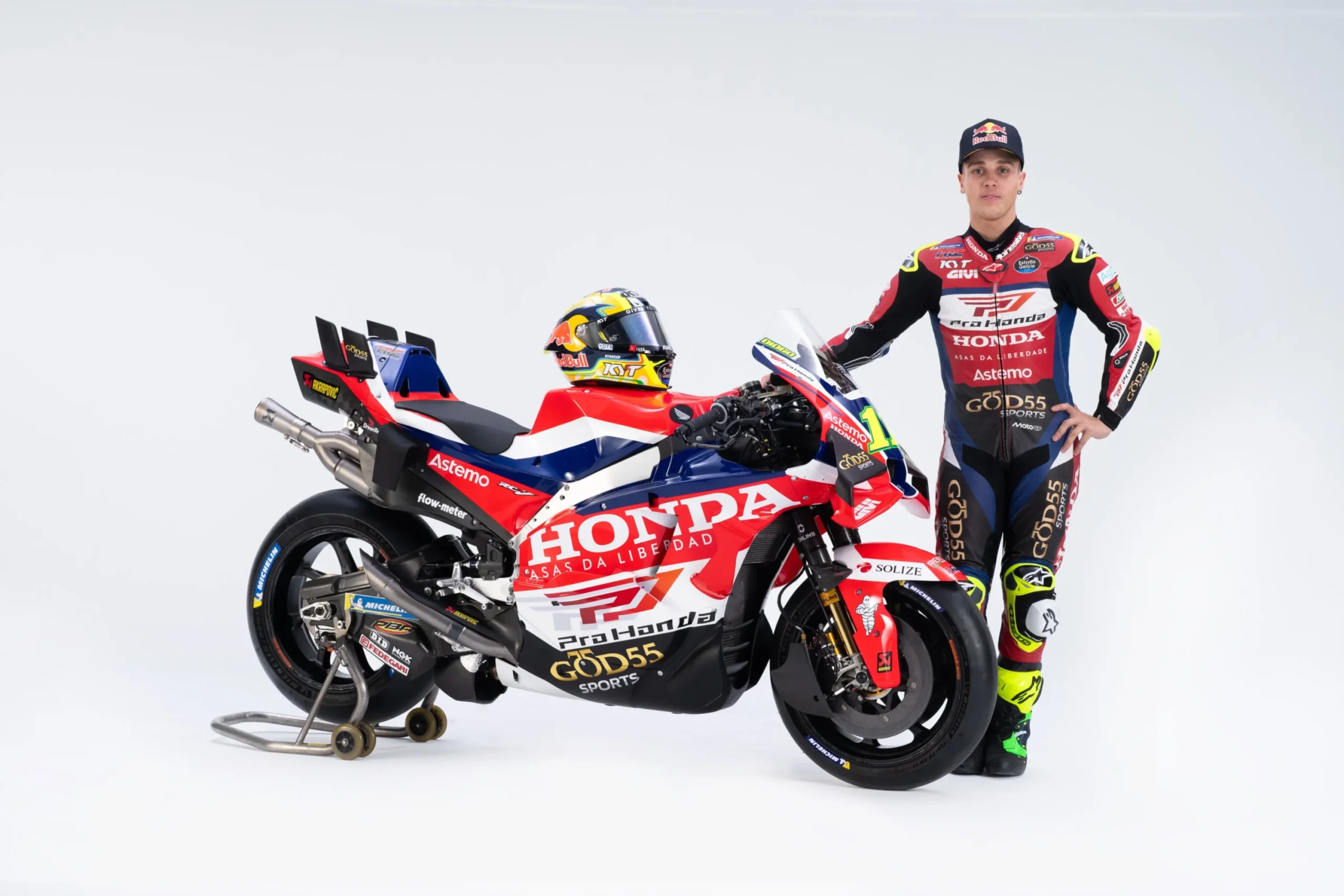 LCR Honda apresenta moto de Diogo Moreira para temporada 2026 da MotoGP