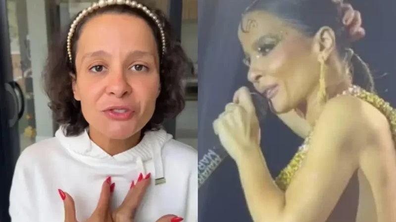 Maiara mostra cabelo natural durante show em Goiás; vídeo