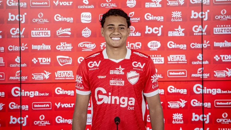 Nathan Camargo destaca experiência na última Série B e ressalta oportunidade no Vila Nova