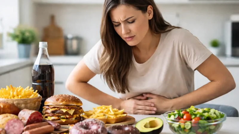 Os piores alimentos para a saúde intestinal, segundo especialistas