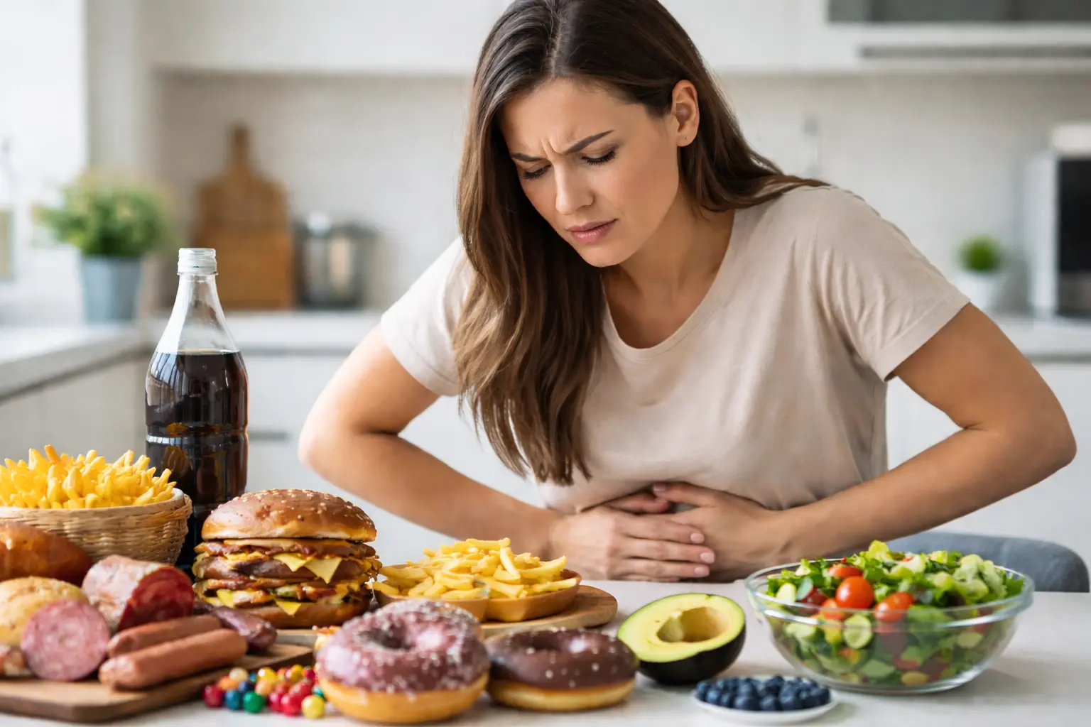Os piores alimentos para a saúde intestinal, segundo especialistas