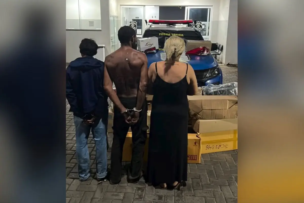 Presos suspeitos por furtar oficina mecânica duas vezes na mesma semana no Jardim América, em Goiânia