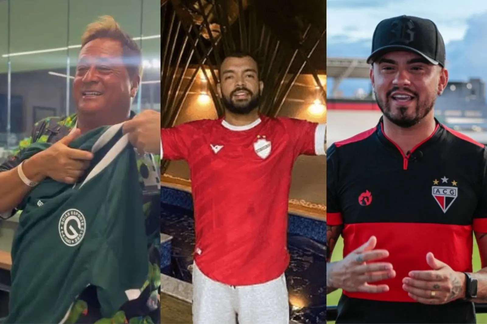 Saiba para quais times torcem os cantores sertanejos goianos