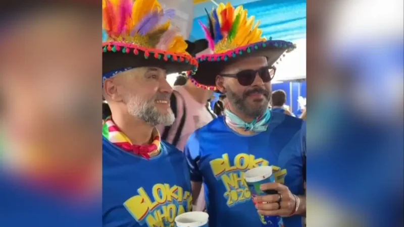 Samba no pé, chapéu na cabeça: médico e publicitário inovam no look de carnaval em Goiânia