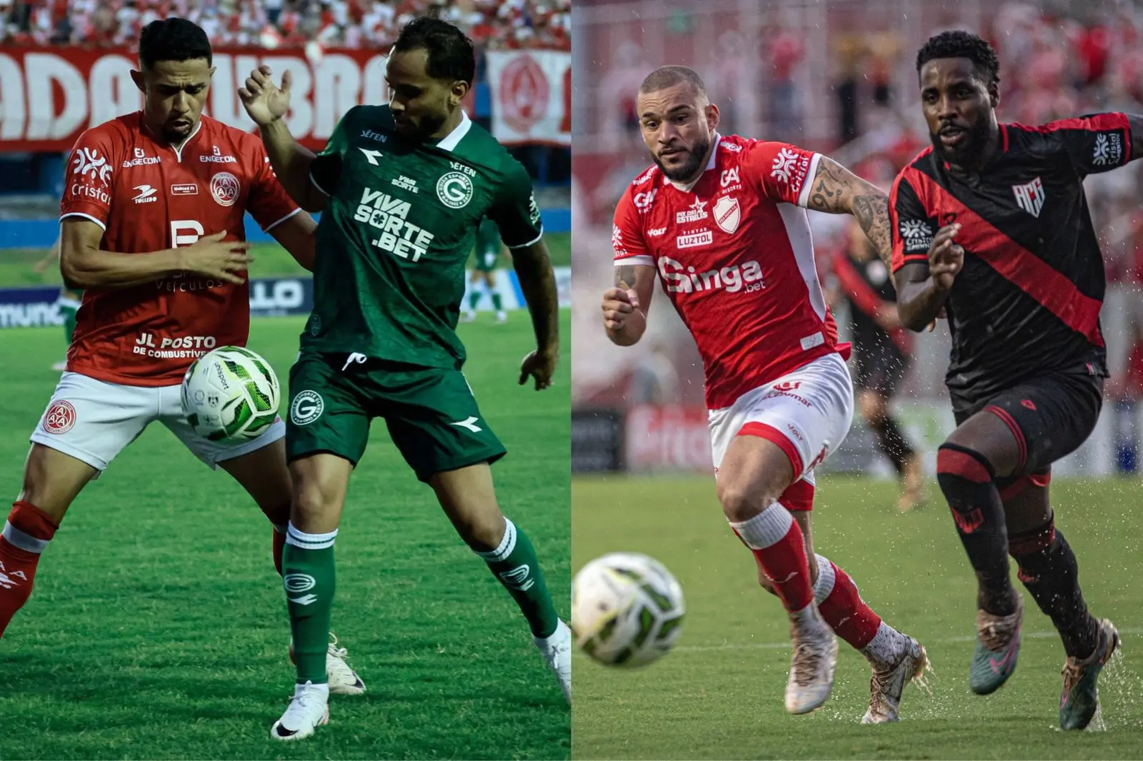 Semifinalistas deste ano, Goiás x Anapolina e Vila x Atlético já se enfrentaram em decisões de título
