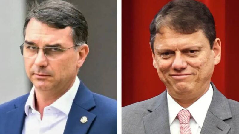 Flávio Bolsonaro tem mais potencial que Tarcísio, diz diretor da AtlasIntel