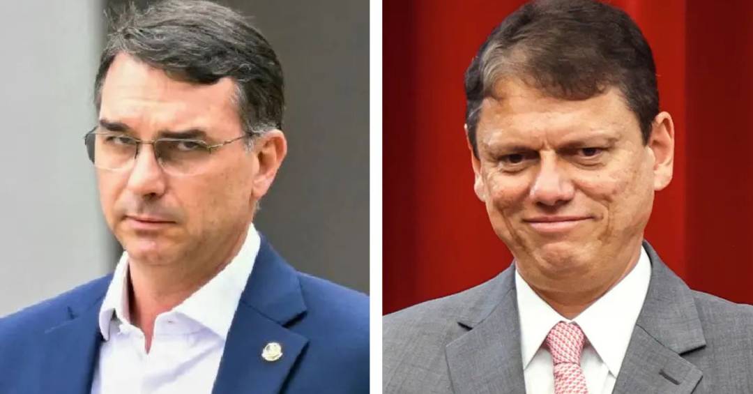 Flávio Bolsonaro tem mais potencial que Tarcísio, diz diretor da AtlasIntel