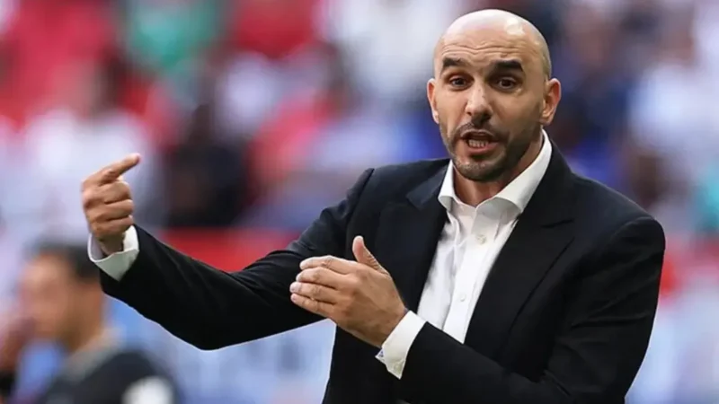 Treinador do Marrocos pede demissão do cargo após derrota na Copa Africana das Nações