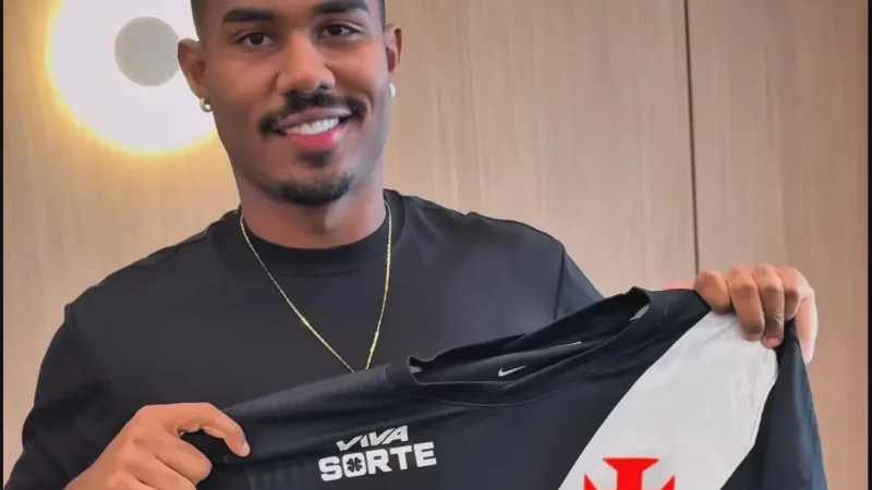 Vasco anuncia acerto com clube inglês para contar com Cuiabano, ex-Botafogo, por empréstimo