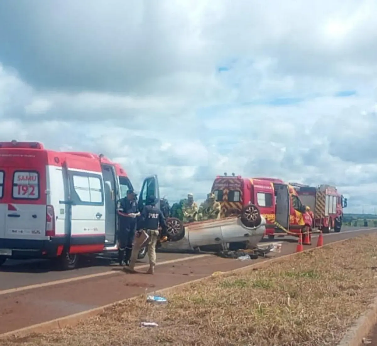 Viagem em família termina em morte na BR-060, em Rio Verde