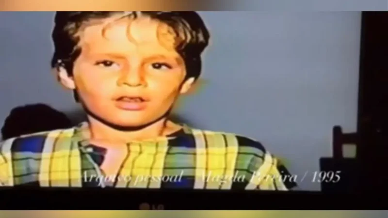 Vídeo mostra filho de Leonardo cantando em festa infantil em Goiânia há 31 anos