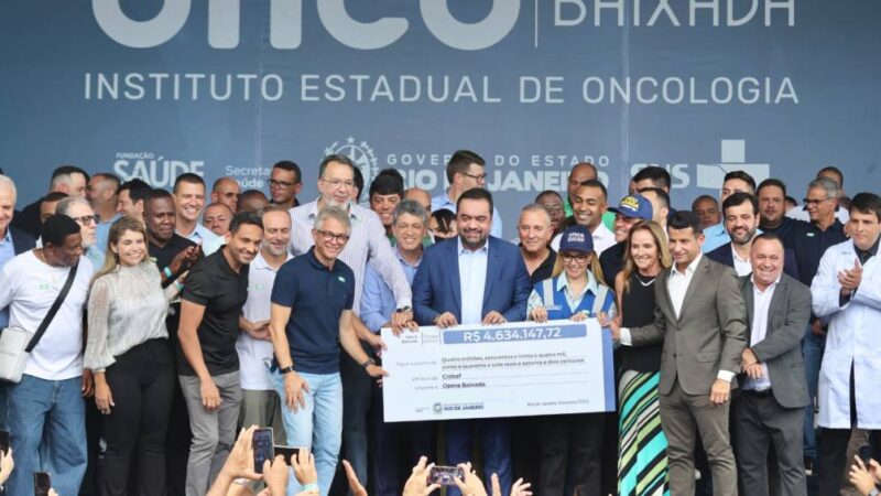 Inauguração de hospital vira palco político da centro-direita no Rio