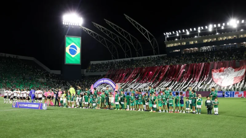 Allianz Parque não fica pronto a tempo e Palmeiras mandará final do Paulista em Barueri
