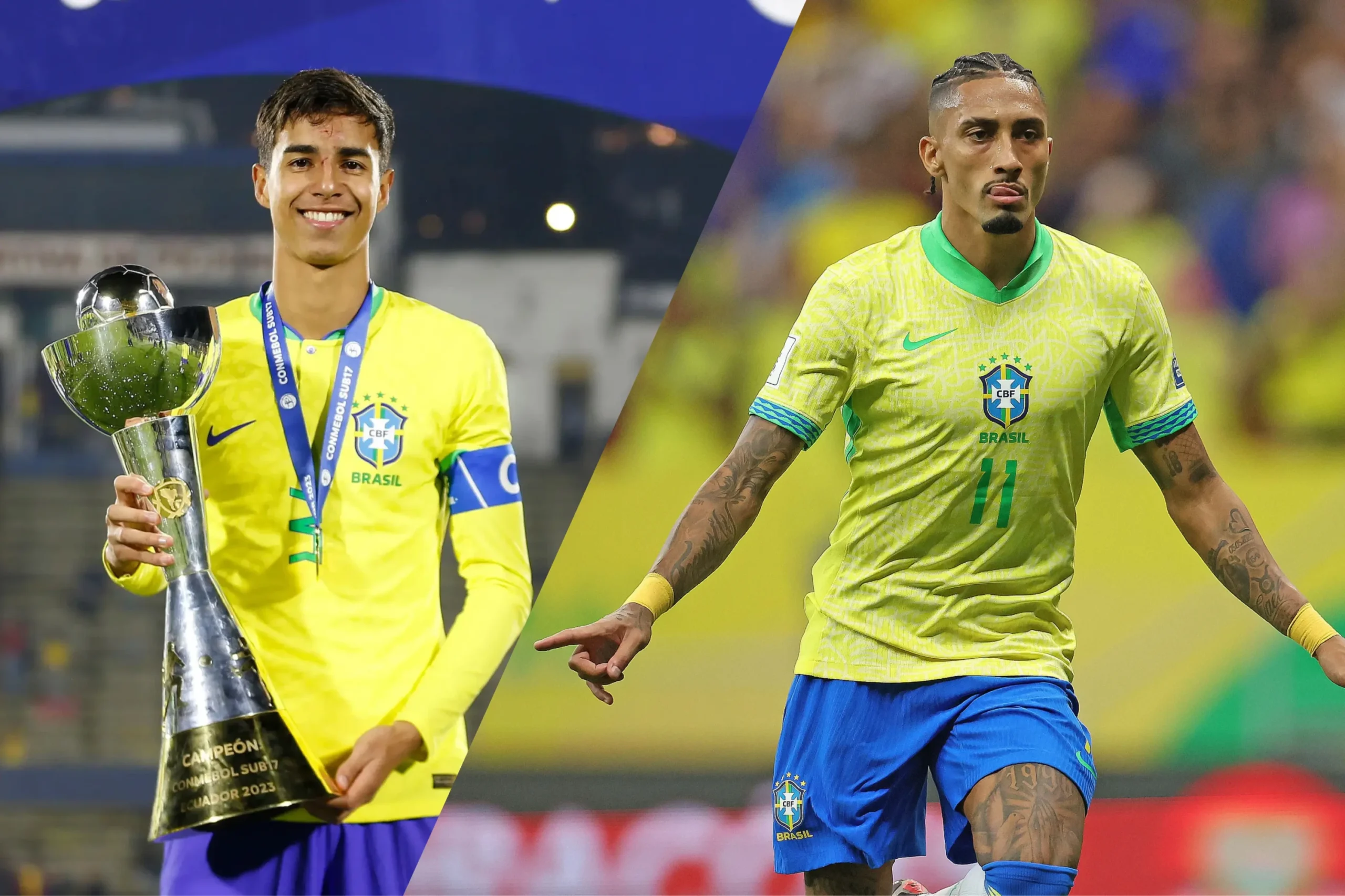 Ancelotti convoca Vitor Reis para amistoso e aguarda diagnóstico de Raphinha