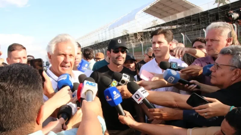 “Aqui bandido não se cria”, diz Caiado ao falar sobre segurança na MotoGP