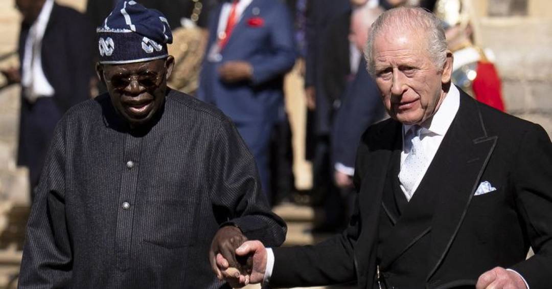 Os ‘brandos’ acenos em encontro de presidente nigeriano e rei Charles III