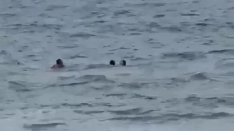 Bombeiro goiano salva casal de afogamento em Copacabana