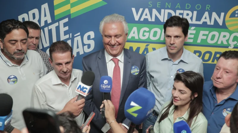 Caiado confirma pré-candidatura de Gracinha ao Senado