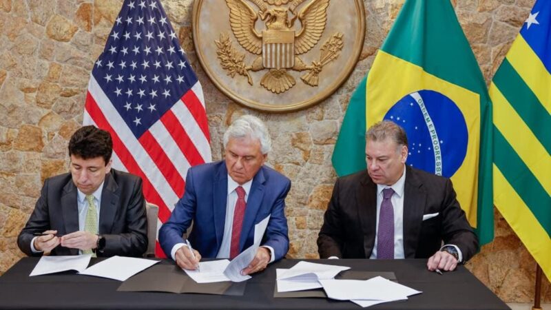 Caiado fortalece parceria com EUA e projeta Goiás global