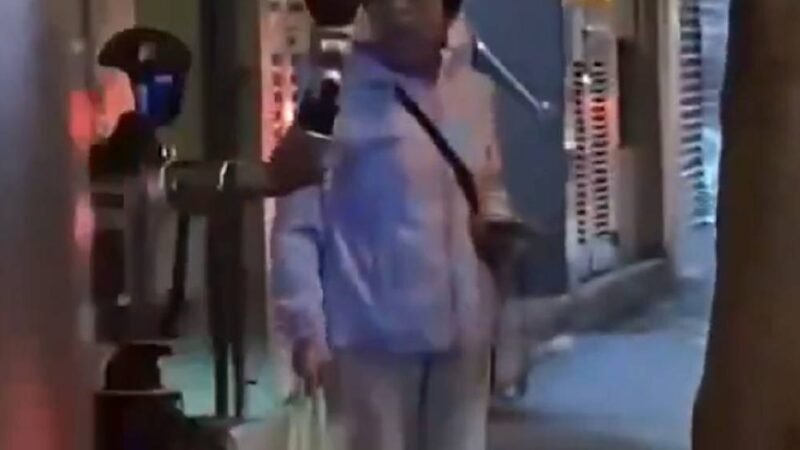 Vídeo: robô é “preso” após assustar idosa na rua