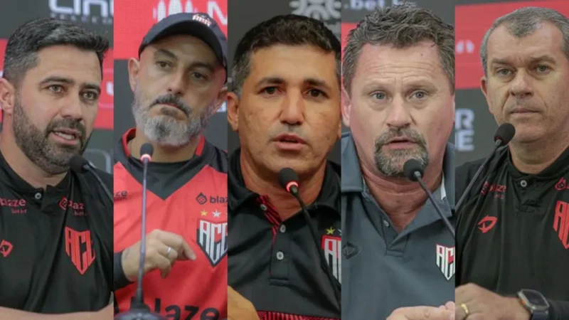 Como foram as estreias dos últimos técnicos do Atlético