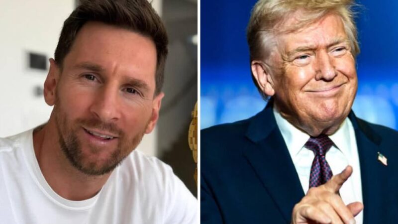 Messi se envolve em polêmica após encontro com Trump na Casa Branca