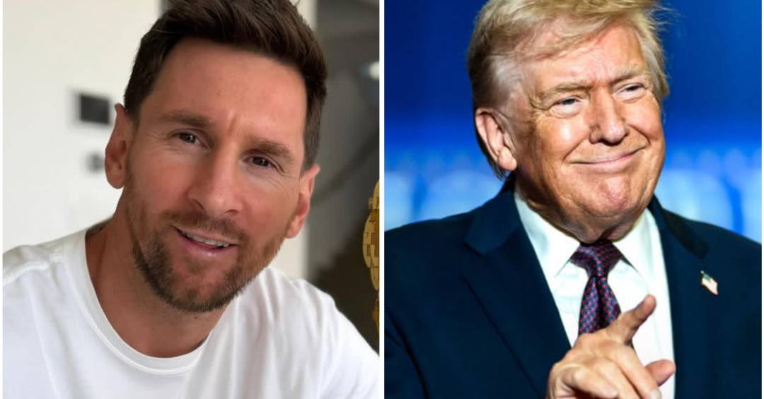 Messi se envolve em polêmica após encontro com Trump na Casa Branca