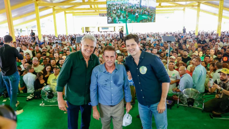 “Daniel Vilela é a nossa esperança de continuidade”, diz Vanderlan ao celebrar mandato de Caiado