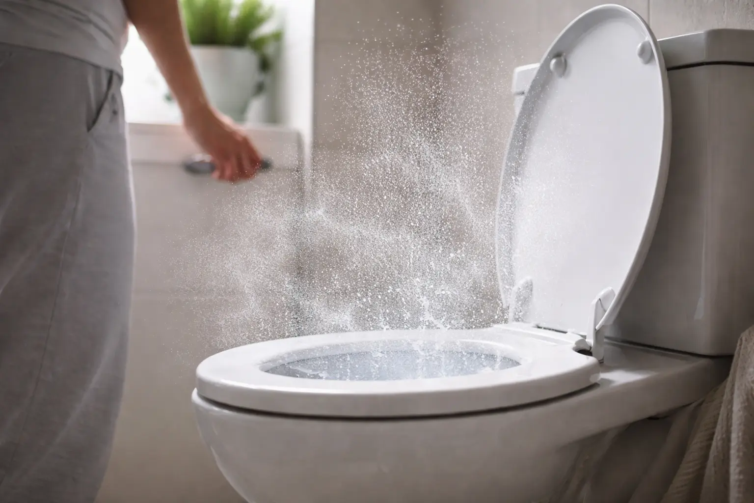 Descarga com tampa aberta ou fechada? Descoberta vai assustar