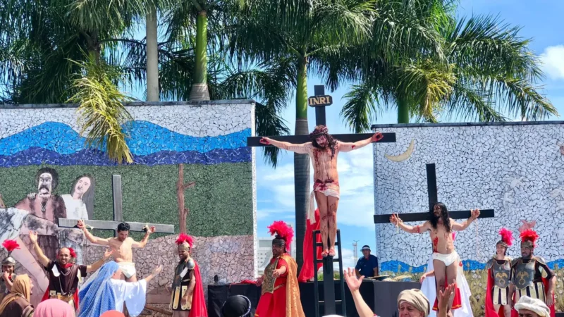 Encenação da Paixão de Cristo em Trindade 2026; veja horário