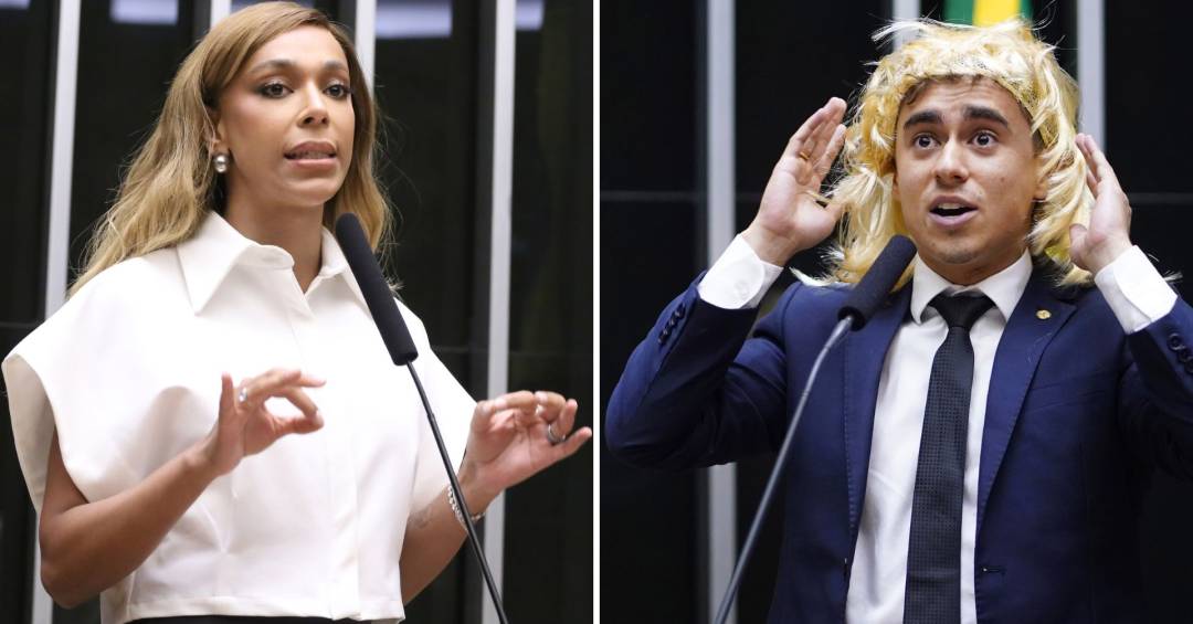 A cruzada de Nikolas Ferreira contra Erika Hilton na Comissão da Mulher