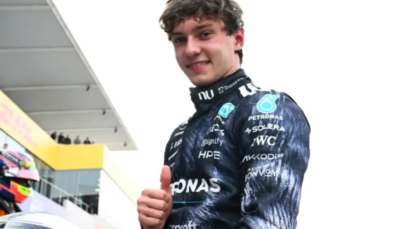 GP do Japão: Pole position, Antonelli admite surpresa com diferença sobre Russell em classificação