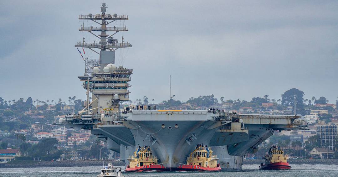 EUA enviam porta-aviões para exercícios no hemisfério sul, com participação do Brasil