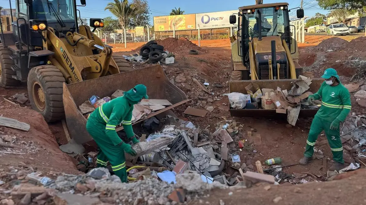 Goiânia tem mil pontos de descarte irregular de lixo