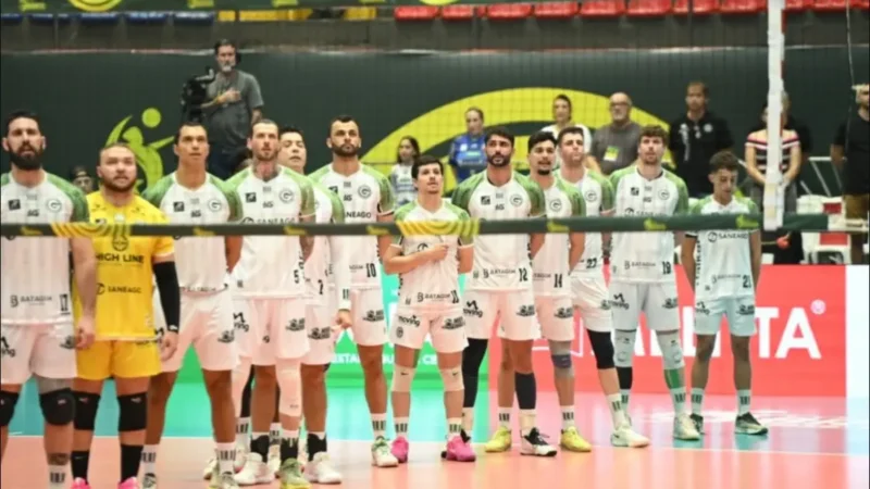 Goiás Vôlei é derrotado pelo Vôlei Renata e dá adeus a Copa do Brasil